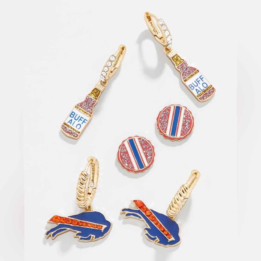 Buffalo Bills NFL Earring Set